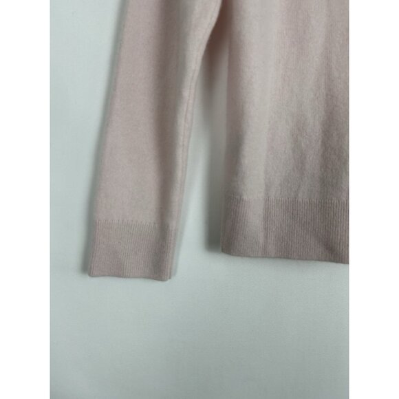 Quince Women’s Pink Turtleneck High Neck 100% Cashmere Sweater Soft Small - Picture 8 of 9